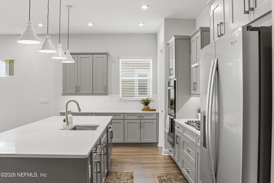 Furnished interior view inside a new home in RiverTown, St. Johns (Image 14).