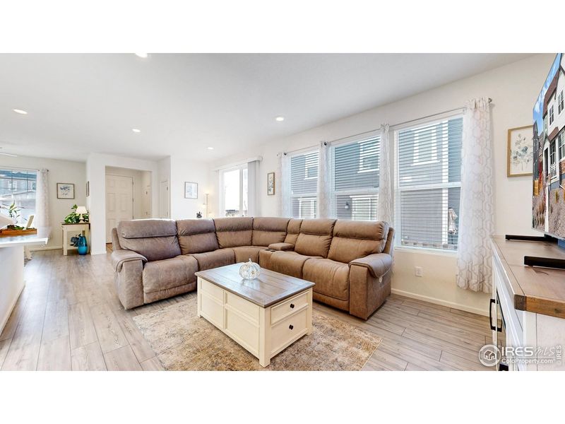 Furnished interior view inside a new home in , Commerce City (Image 36).