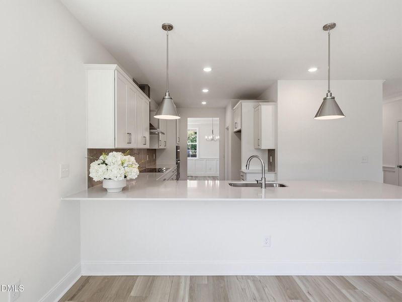 Furnished interior view inside a new home in The View, Durham (Image 16).