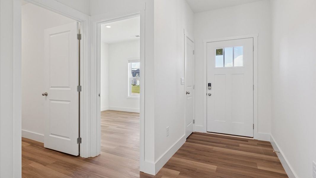 Spacious, unfurnished interior of a new home in Millstone Village, Morristown (Image 19). Spacious, unfurnished interior of a new home in Millstone Village, Morristown (Image 19).