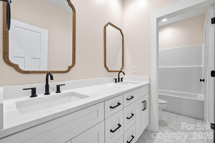 Furnished interior view inside a new home in , Crouse (Image 11).