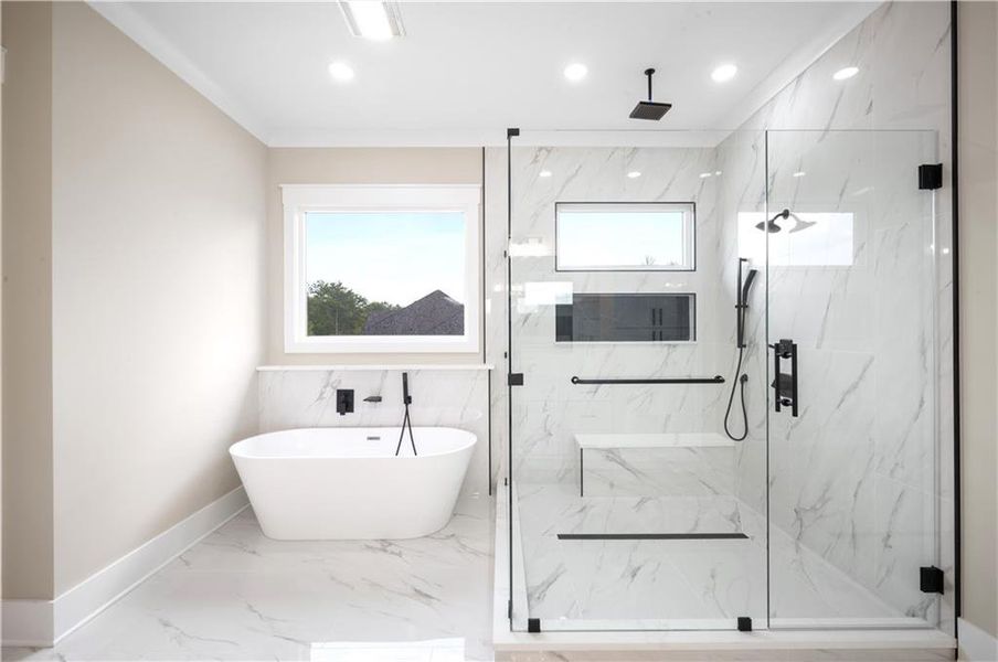 Furnished interior view inside a new home in , Buford (Image 14).