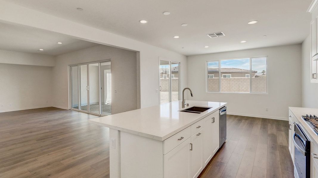 Representative furnished interior of a home built from the Residence 3003 by D.R. Horton in Havenwood, North Charleston (Image 7).