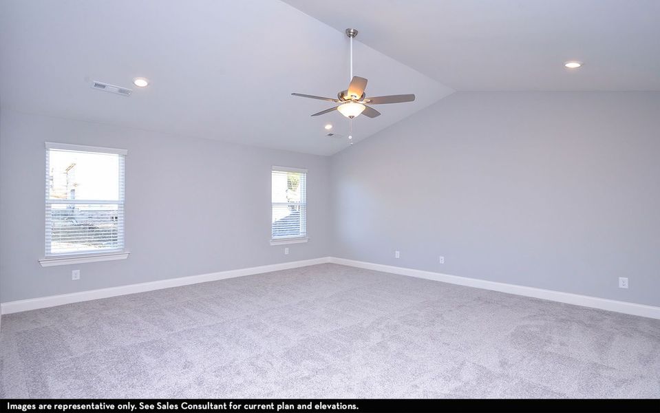 Spacious, unfurnished interior of a new home in Dorris Farm, White House (Image 16).