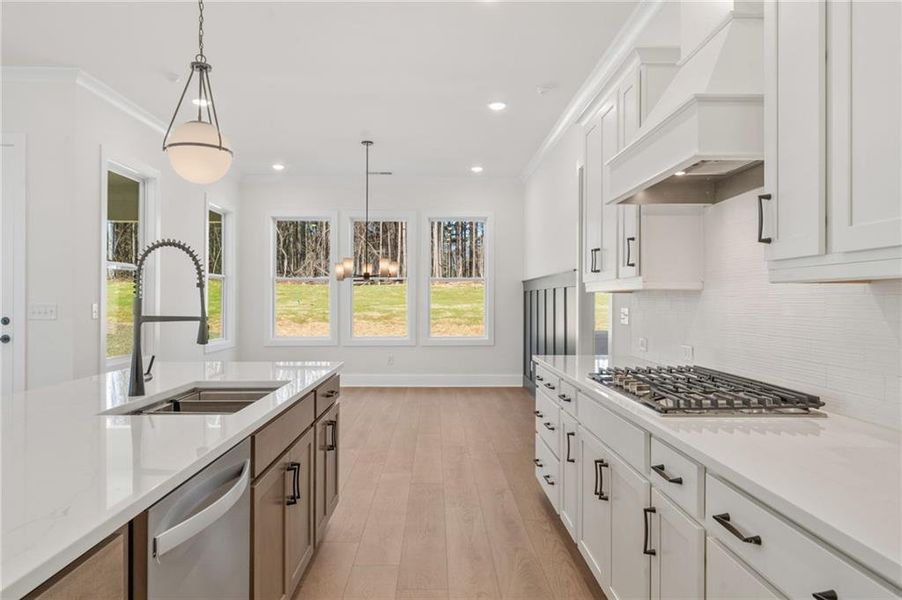 Furnished interior view inside a new home in The Reserve at Knollwood, Canton (Image 7).