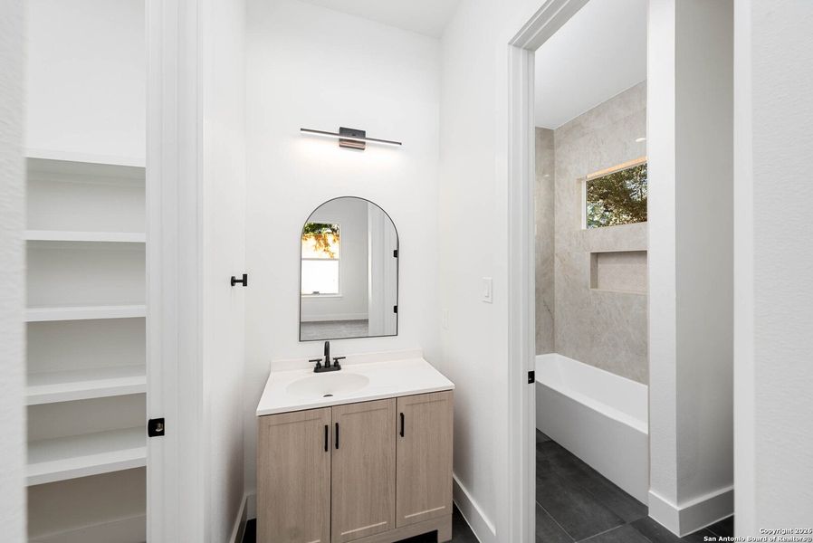 Furnished interior view inside a new home in , San Antonio (Image 10).