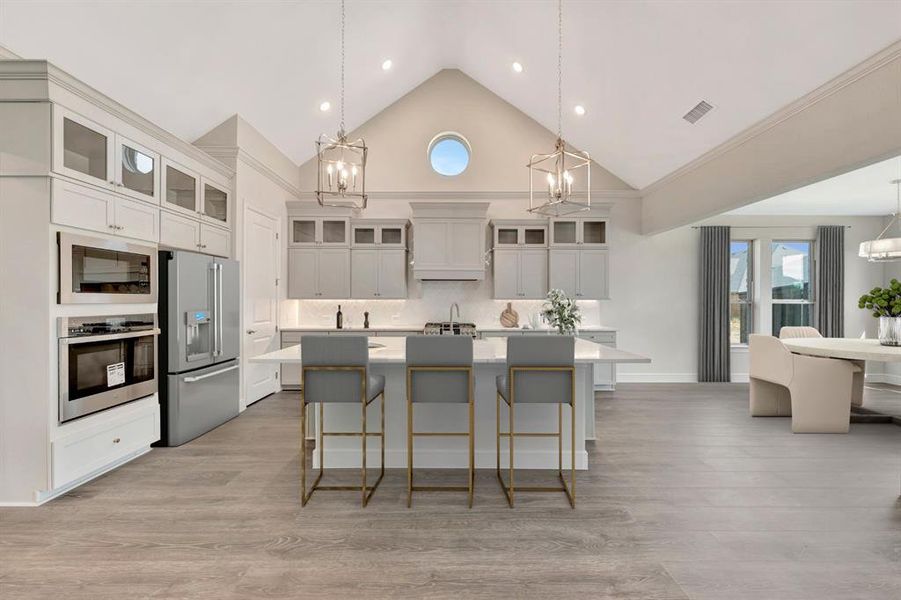 Furnished interior view inside a new home in Sterling Greene, Arlington (Image 31). Furnished interior view inside a new home in Sterling Greene, Arlington (Image 31).