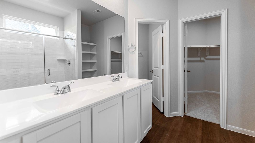 Furnished interior view inside a new home in Windrose Green, Angleton (Image 7).