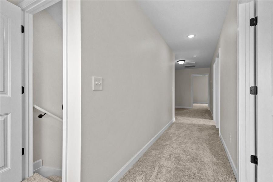 Representative unfurnished interior of a home built from the Ridge by Enchanted Homes in Lonesome Dove, San Antonio (Image 27).