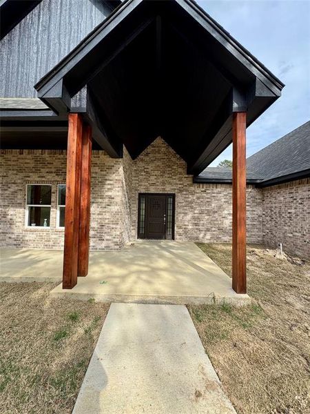 Exterior details and patio area of a home in , Mineola (Image 4). Exterior details and patio area of a home in , Mineola (Image 4).