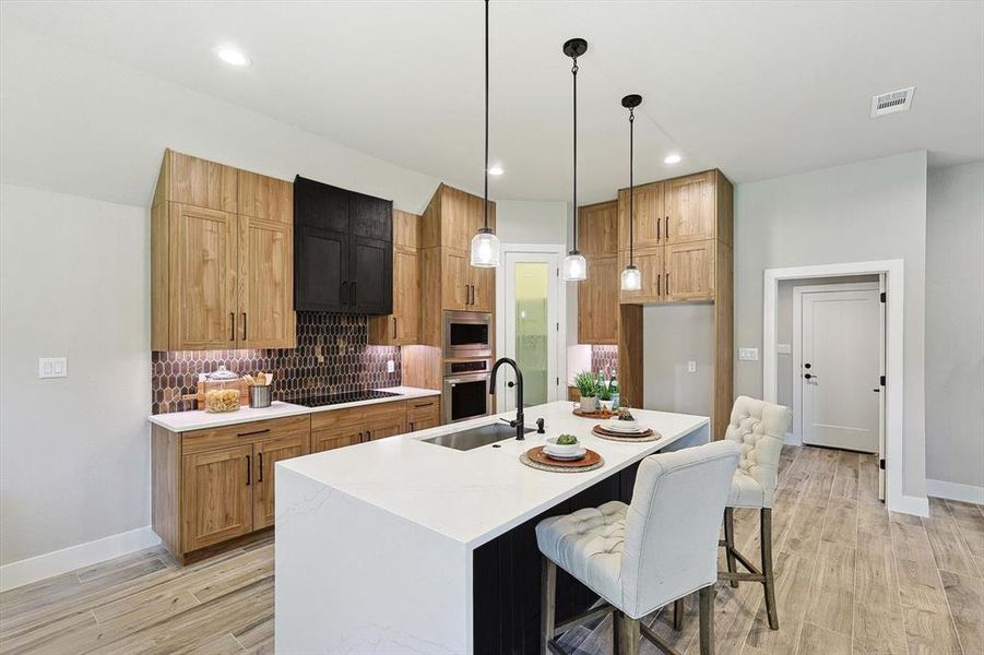 Furnished interior view inside a new home in , Weatherford (Image 5). Furnished interior view inside a new home in , Weatherford (Image 5).