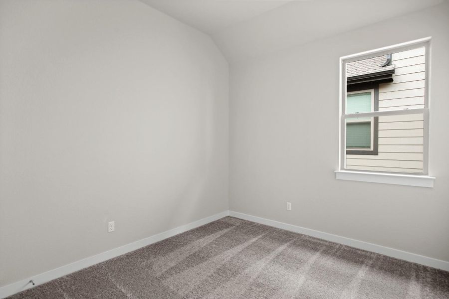Spacious, unfurnished interior of a new home in Trinity Ranch, Elgin (Image 17). Spacious, unfurnished interior of a new home in Trinity Ranch, Elgin (Image 17).