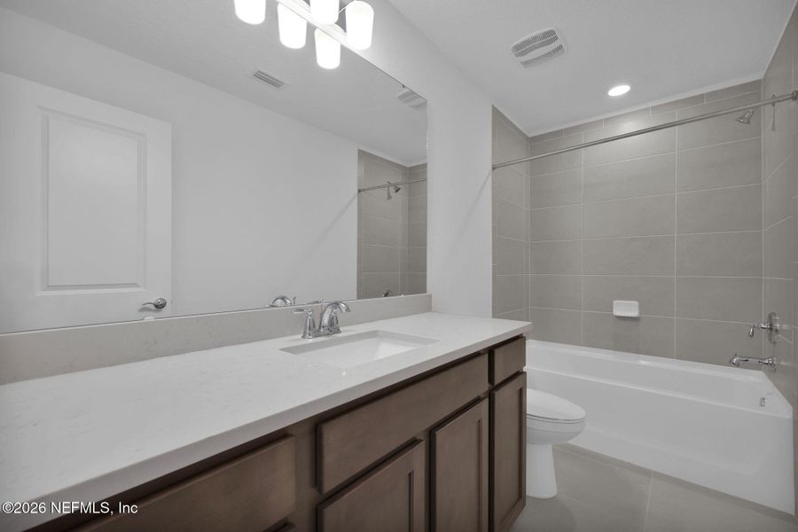 Furnished interior view inside a new home in Hyland Trail, Green Cove Springs (Image 8).