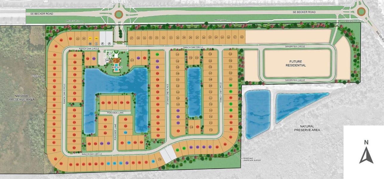 Veranda Oaks Sitemap
