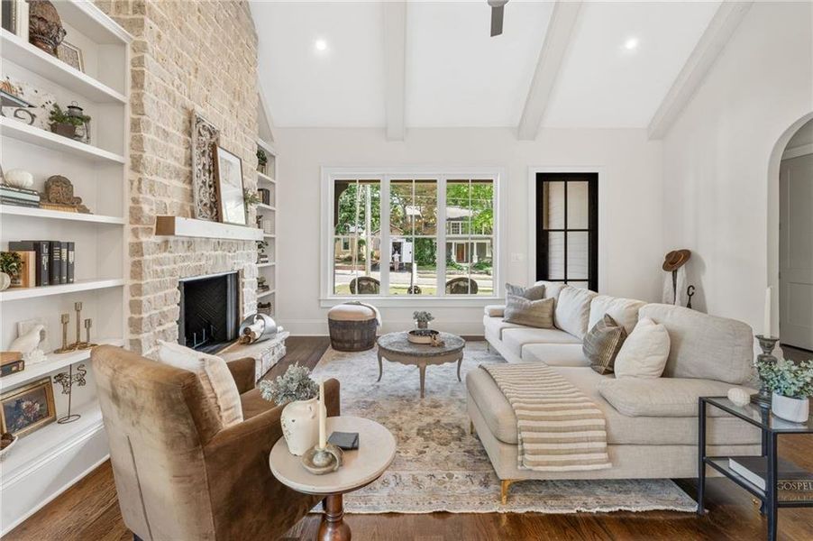 Furnished interior view inside a new home in , Marietta (Image 33).