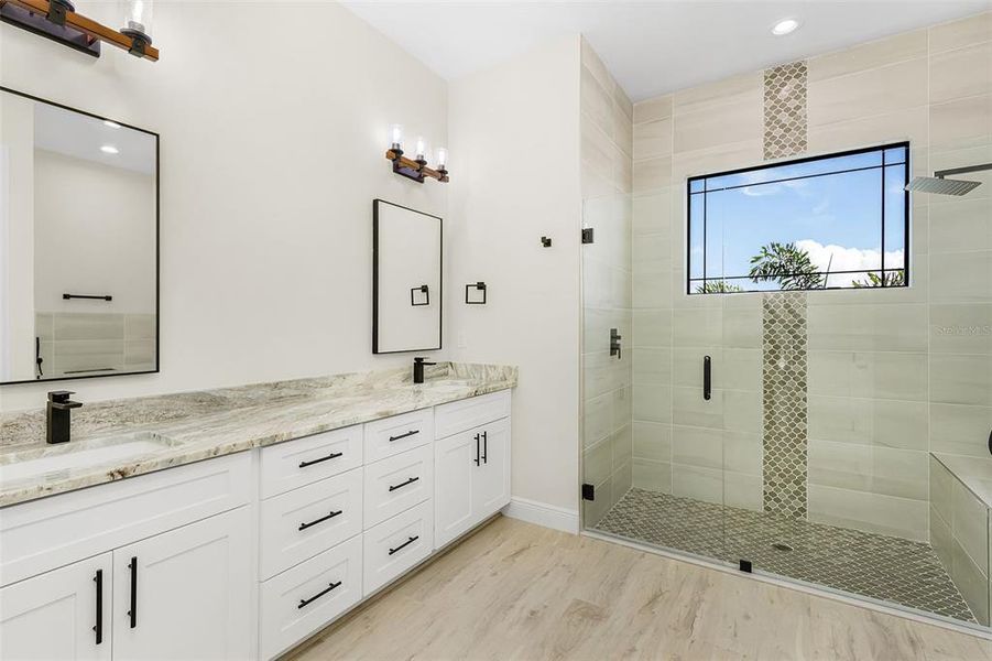 Furnished interior view inside a new home in , Punta Gorda (Image 9).