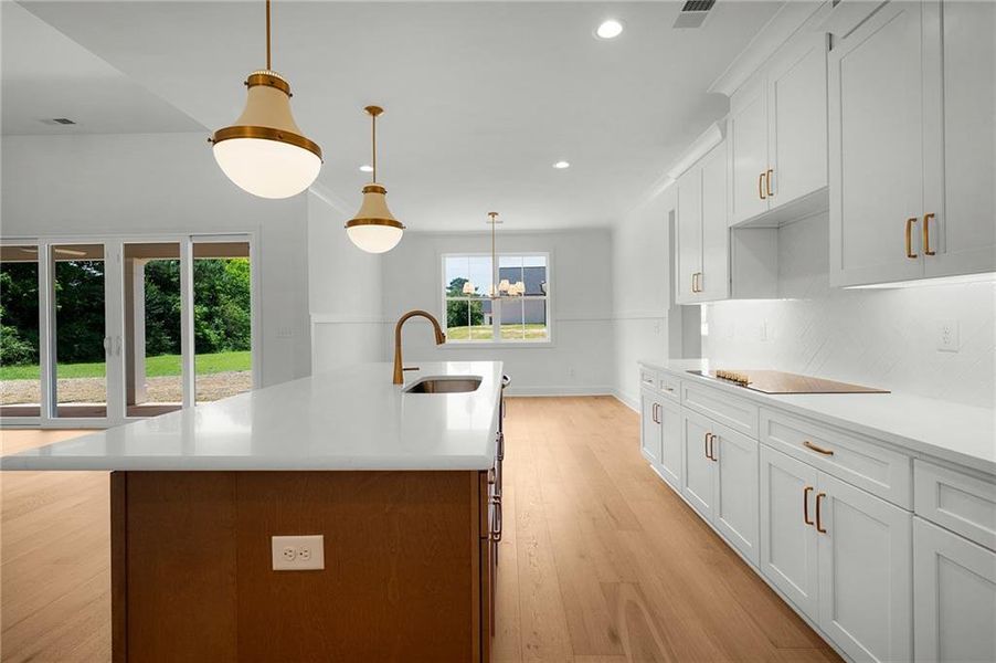 Furnished interior view inside a new home in , Calhoun (Image 5).