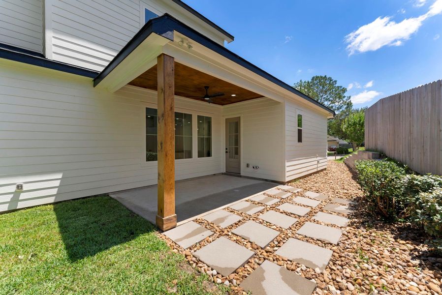 Exterior details and patio area of a home in , Montgomery (Image 31).