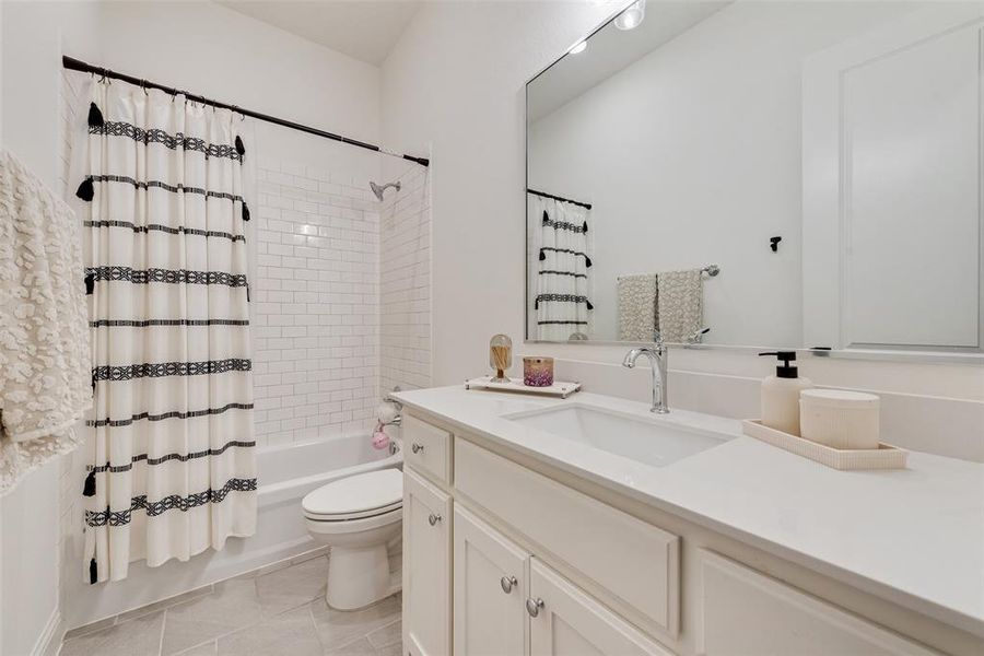 Furnished interior view inside a new home in , Aledo (Image 15).