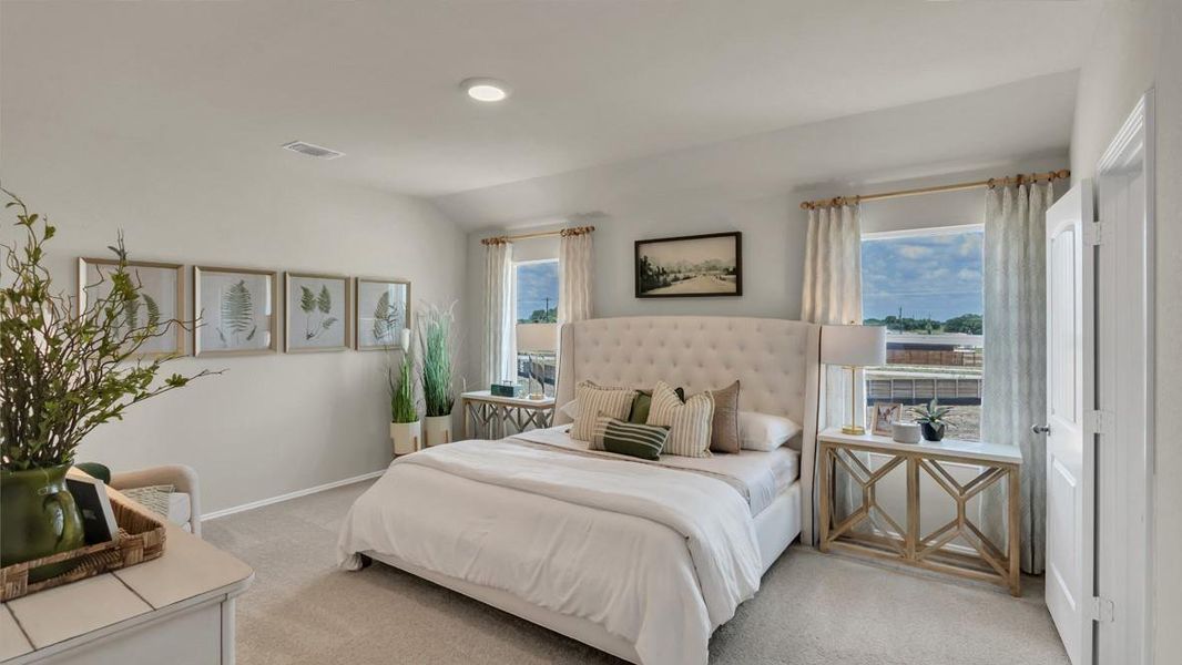 Furnished interior view inside a new home in Durango, Mustang Ridge (Image 24).