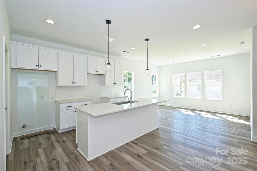 Furnished interior view inside a new home in , Charlotte (Image 11).