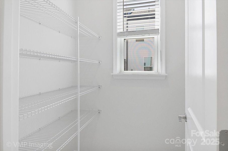 Pantry, generously sized Pantry, generously sized