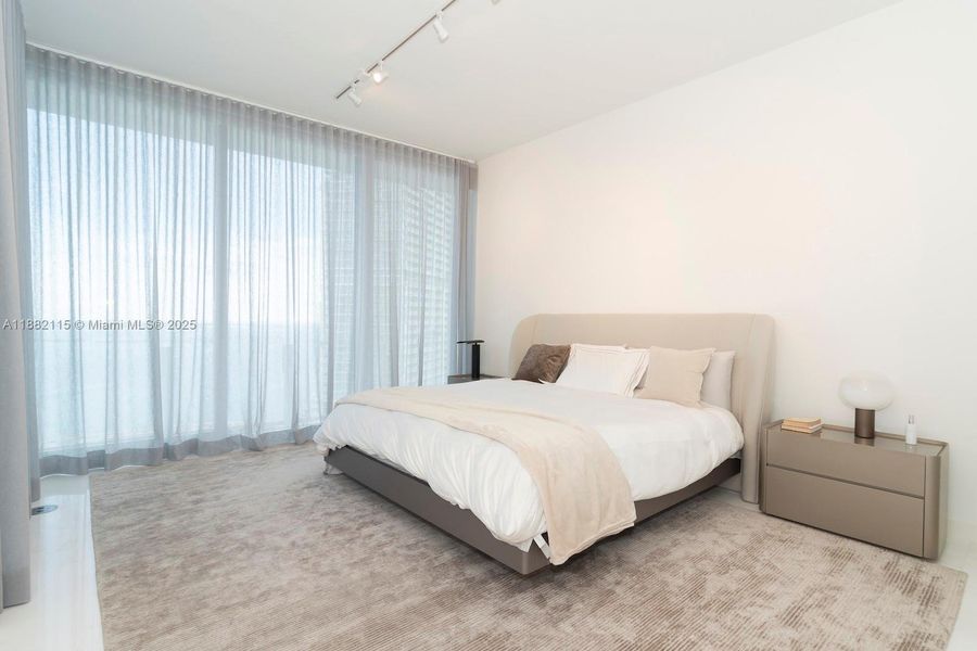 Furnished interior view inside a new home in , Miami (Image 9). Furnished interior view inside a new home in , Miami (Image 9).