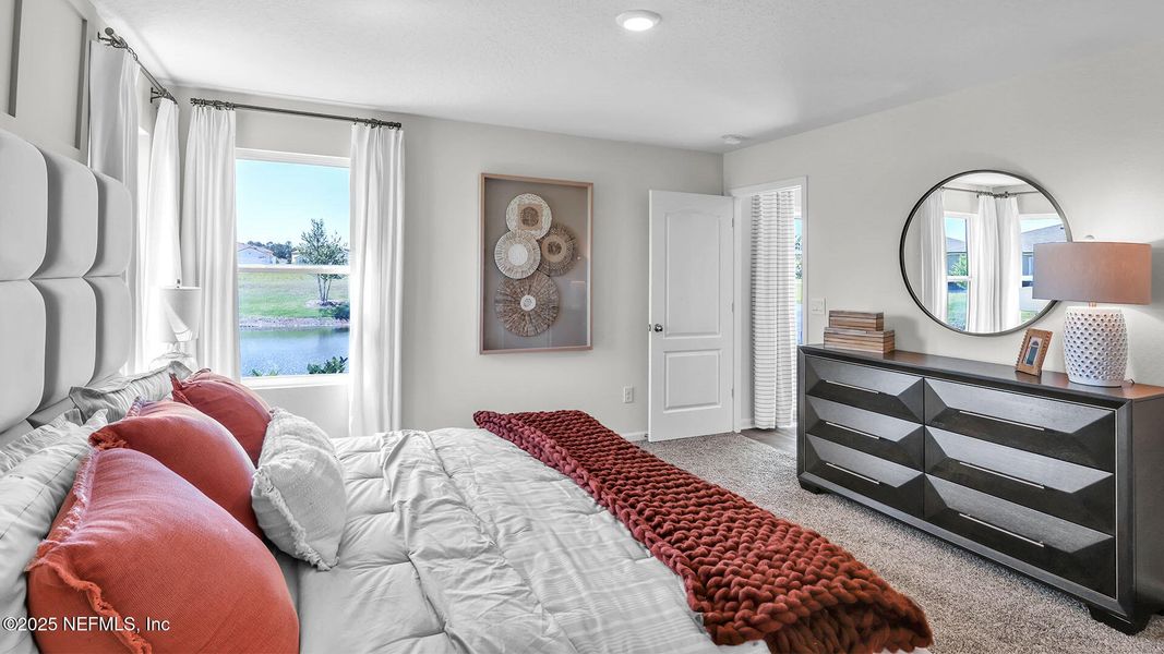 Furnished interior view inside a new home in Grand Reserve, Bunnell (Image 8).