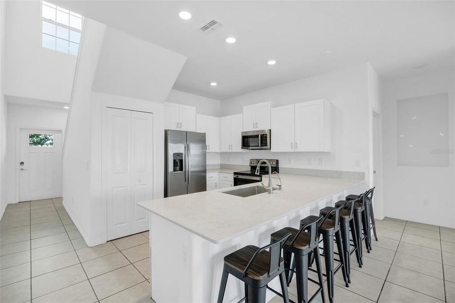 Furnished interior view inside a new home in , San Antonio (Image 9).