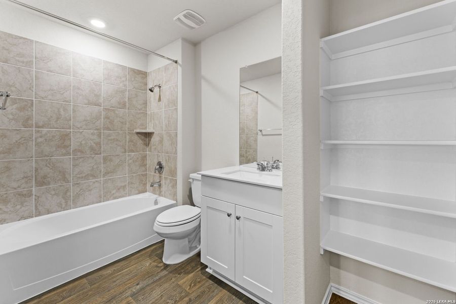 Furnished interior view inside a new home in Stonehill, San Antonio (Image 5).