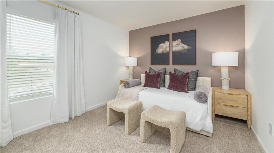 Furnished interior view inside a new home in Sherwood Manor, College Park (Image 22).