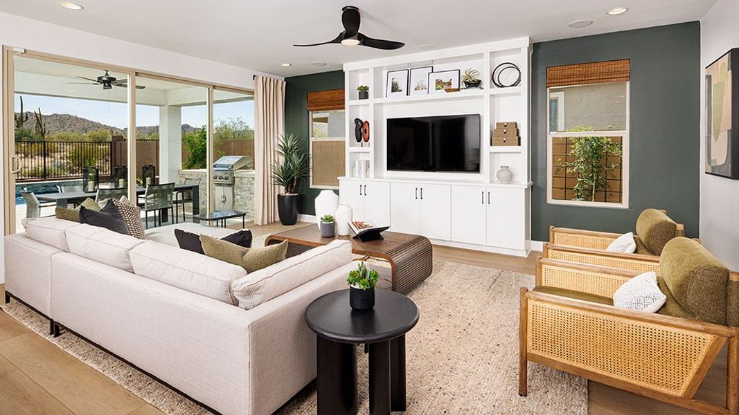 Representative furnished interior of a home built from the Victory by Taylor Morrison in Ladera Trails, Peoria (Image 7).