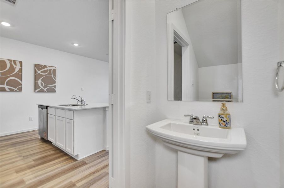 Furnished interior view inside a new home in Legacy Park, Houston (Image 26).