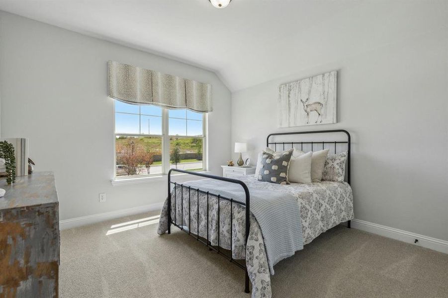 Furnished interior view inside a new home in Westside Preserve, Midlothian (Image 21).