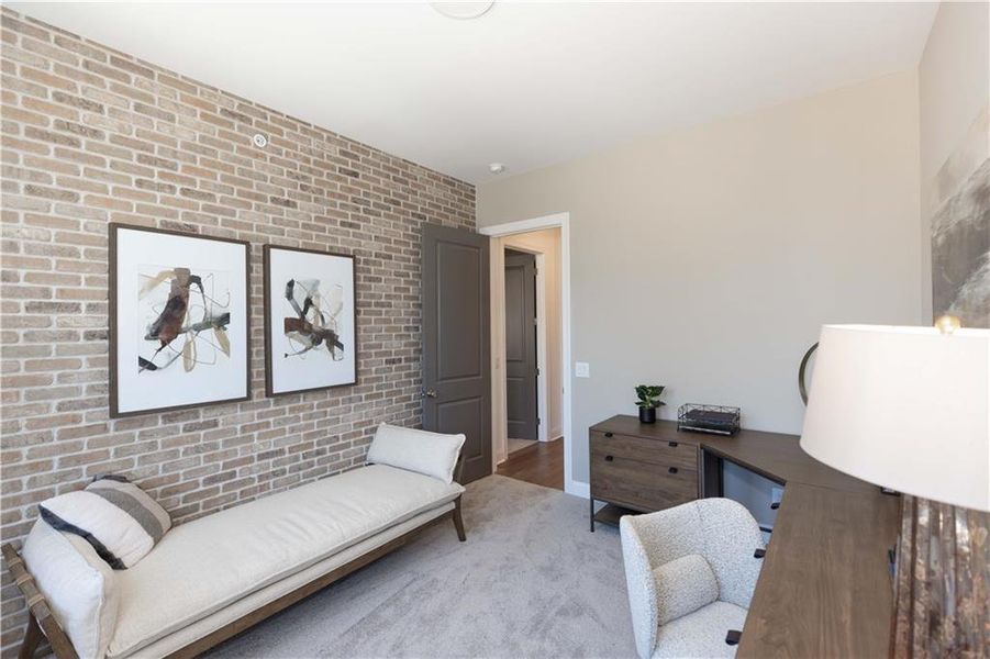 Furnished interior view inside a new home in Waterside Condos, Peachtree Corners (Image 30).