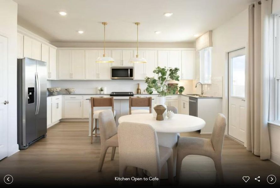 Interior photos- Photo of Centex model home with same floor plan, not of actual home listed.