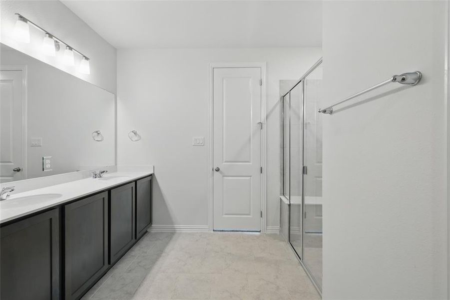 Furnished interior view inside a new home in Bel Air Village, Sherman (Image 14).