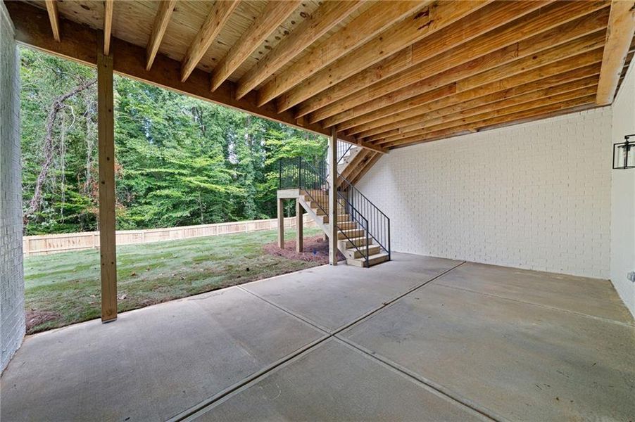 In-progress construction of a new home in , Dunwoody, GA (Image 44).
