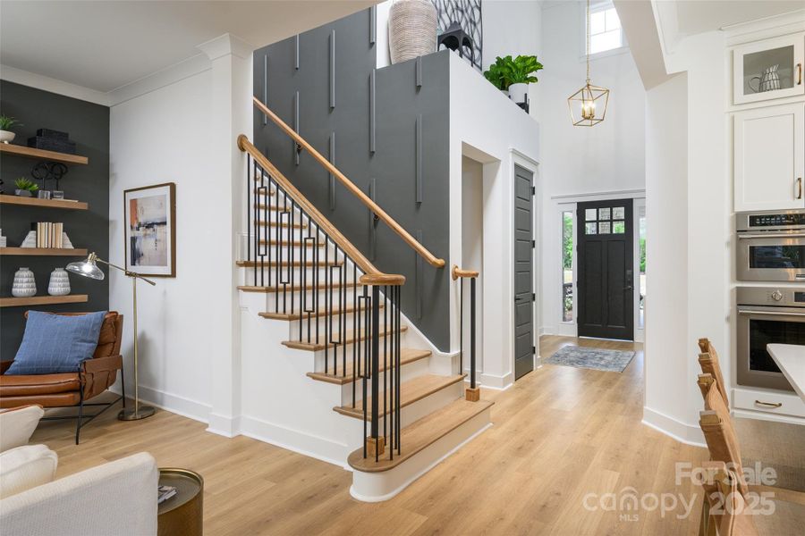 Furnished interior view inside a new home in North Creek Village, Huntersville (Image 12).