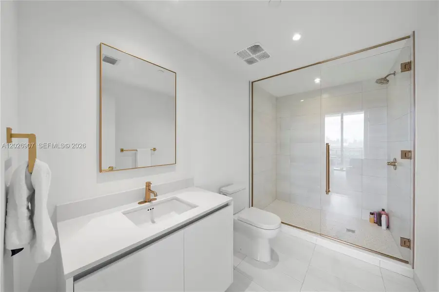 Furnished interior view inside a new home in , Miami (Image 19).