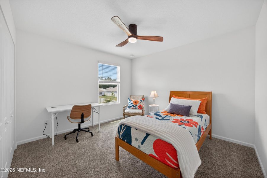 Furnished interior view inside a new home in Entrada, St. Augustine (Image 34).