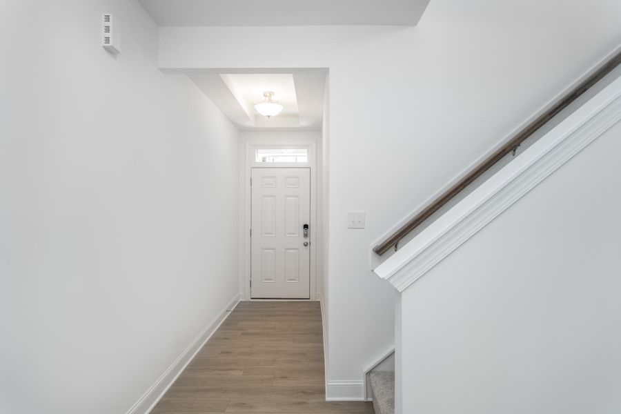 Spacious, unfurnished interior of a new home in Running Brook Townes, Durham (Image 9).