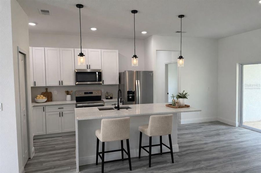 Furnished interior view inside a new home in , Ocala (Image 11).