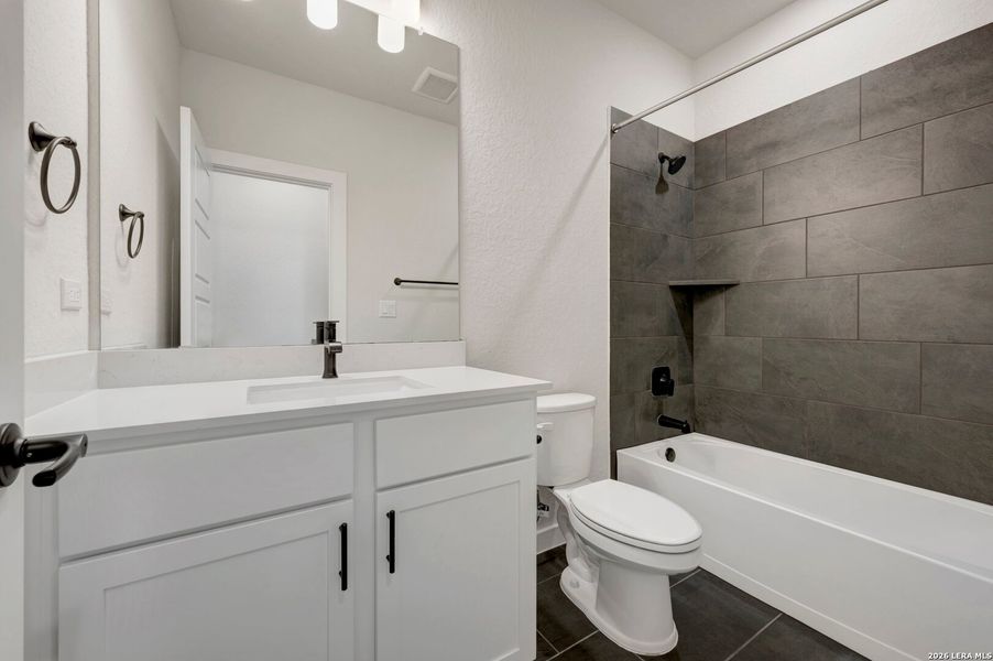 Furnished interior view inside a new home in Mayfair - Select Garden Series, New Braunfels (Image 4).