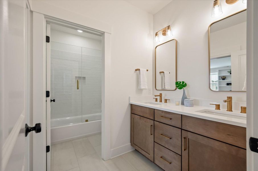 Furnished interior view inside a new home in , Mount Pleasant (Image 47).