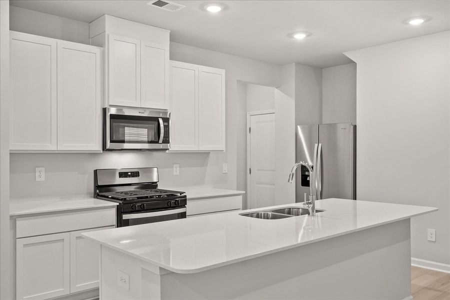 Furnished interior view inside a new home in Pleasant Brook, Piedmont (Image 3).