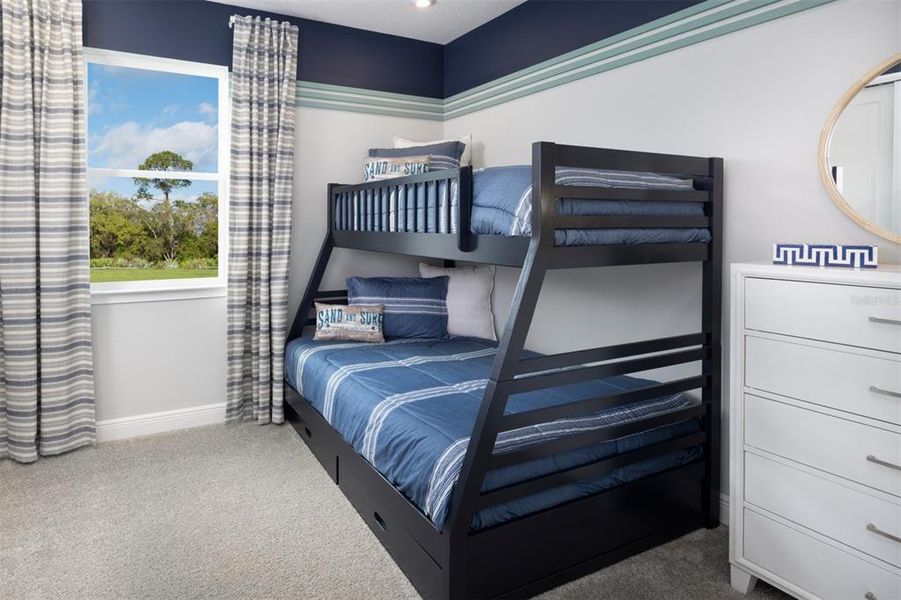 Furnished interior view inside a new home in Windwater, Parrish (Image 11).
