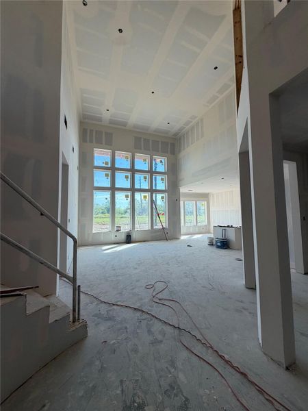 In-progress construction of a new home in Meridiana 40', 65', Iowa Colony, TX (Image 5).