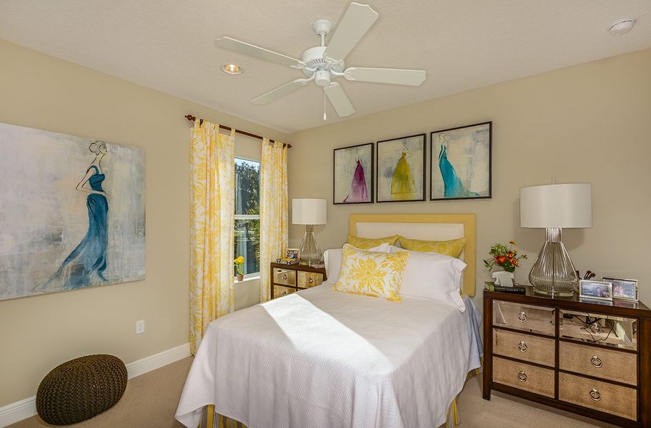 Furnished interior view inside a new home in Tide Marsh, Fort Myers (Image 13). Furnished interior view inside a new home in Tide Marsh, Fort Myers (Image 13).