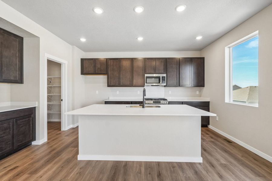 Furnished interior view inside a new home in Aspen Ranch, Fountain (Image 9).
